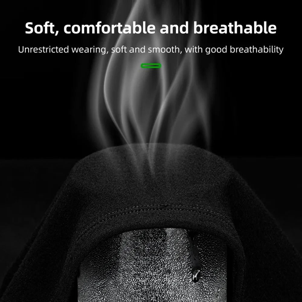 ROCKBROS YPP082 Winter Warm Motorcycle Headgear Windproof Outdoor Cycling Fleece Face Cover - 4