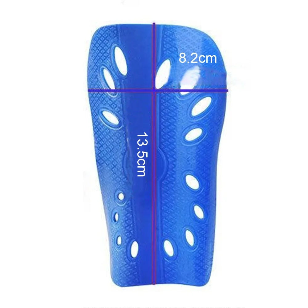 LINTORE WCLT136 1 Pair EVA+PP Double Layer Slip-In Shin Pads Soccer Sports Leg Protector for Children - Blue - 7