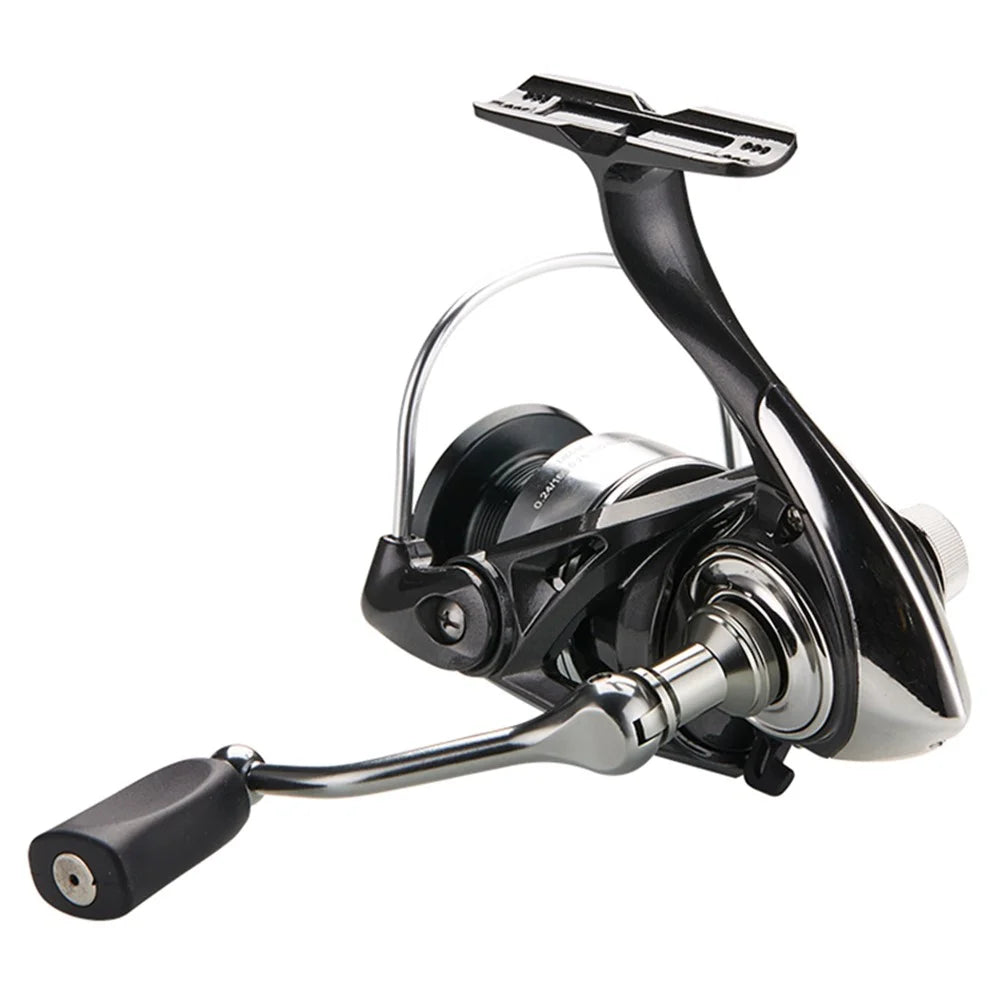 DEUKIO LEXA6000 Metal Powerful Fishing Reel Saltwater Smooth Spinning Reel with 3+1BB Bearing - 5