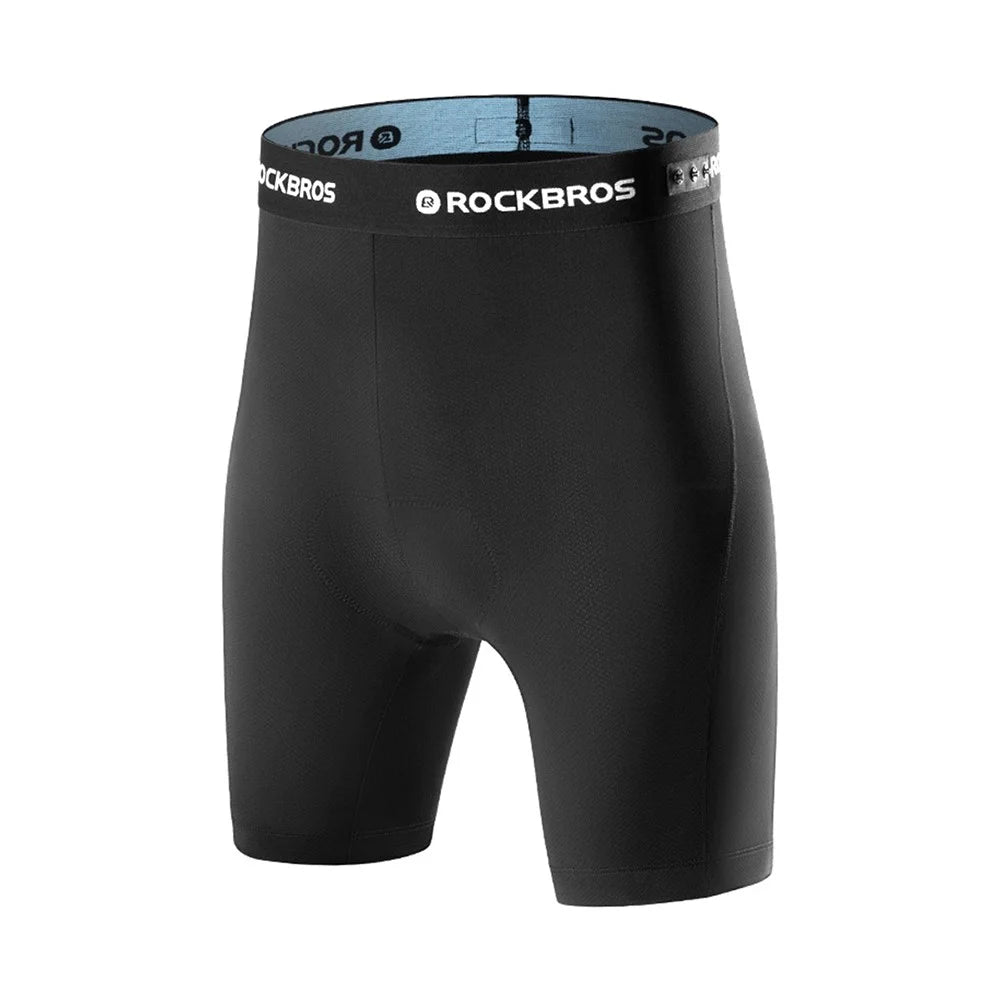ROCKBROS YPK049 Men's Cycling Pants Convertible Zip Off Shorts Padded Protection Boxer Briefs - M - 2
