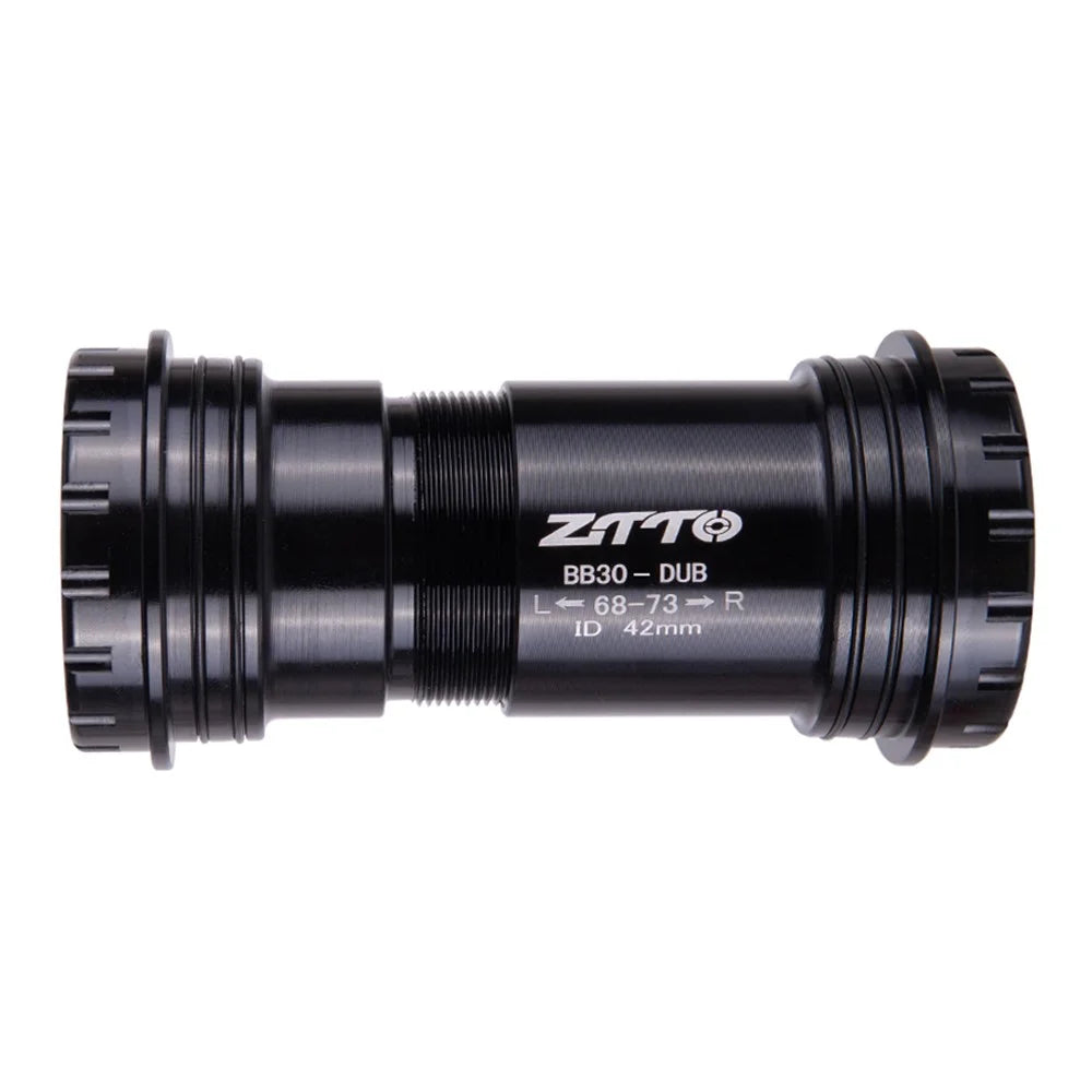 ZTTO BB30 68 / 73mm 42mm Frame Thread Lock Bicycle Bottom Bracket for SRAM / Truvativ DUB Crankset - DUB Black - 2