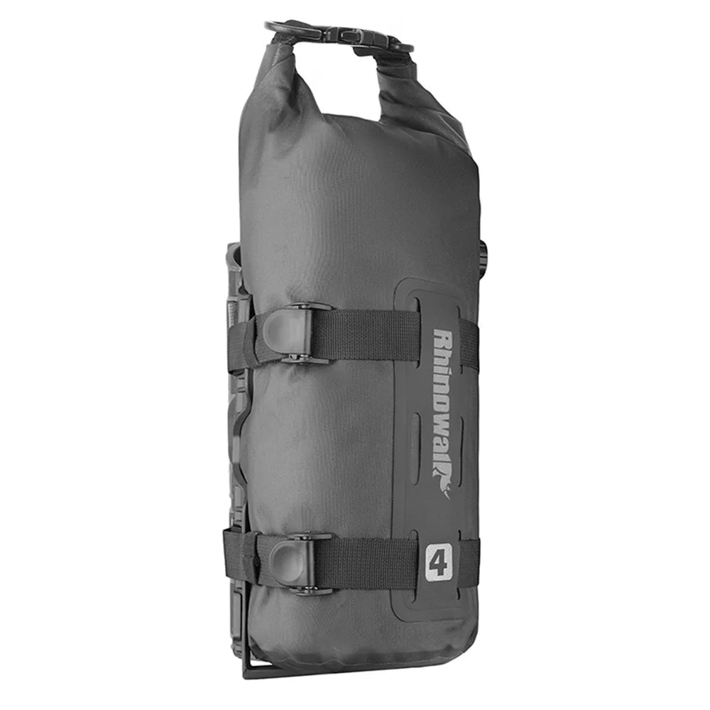 RHINOWALK RK4041BK 4L Outdoor Cycling Waterproof Quick Release Bike Front Fork Bag, 12.5x40cm - 1