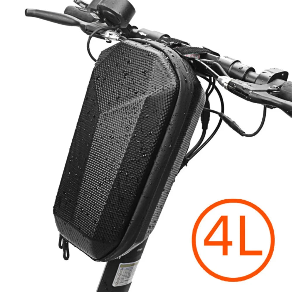 Electric Scooter Bag Hard Shell EVA Waterproof Front Bag Hanging Bag Folding Bicycle Balance Handlebar Bag - 1