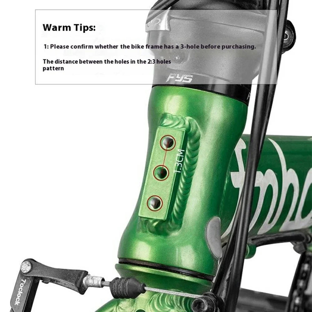 ROCKBROS Carbon Fiber Pattern Hard Shell Bike Bag with Adapter Bicycle Front Bag, B91 30110091001 / 51210910001 - 3
