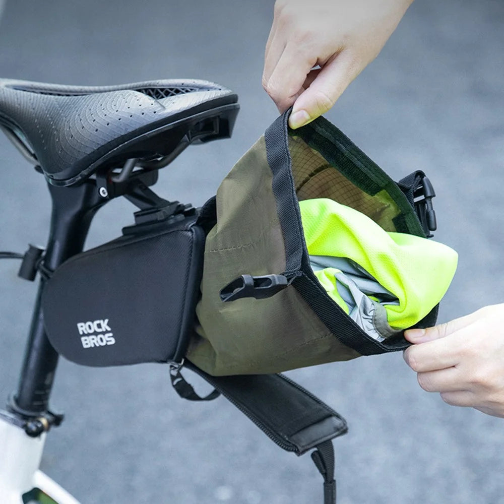 ROCKBROS C54 Bike Saddle Bag Waterproof Bicycle Tail Bag with Waterproof Liner Bag - 3