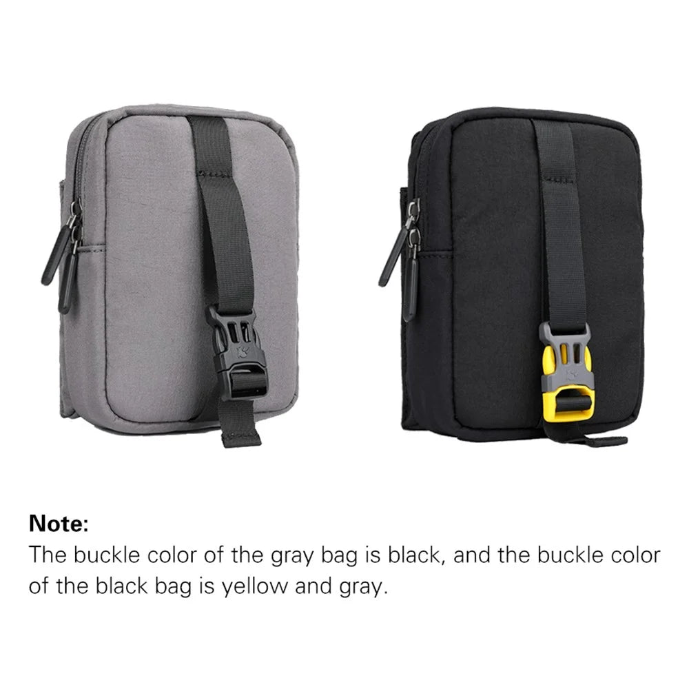 RHINOWALK X2010 1L Bike Handlebar Bag Waterproof Tool Bag Polyester Storage Bag - Black - 6
