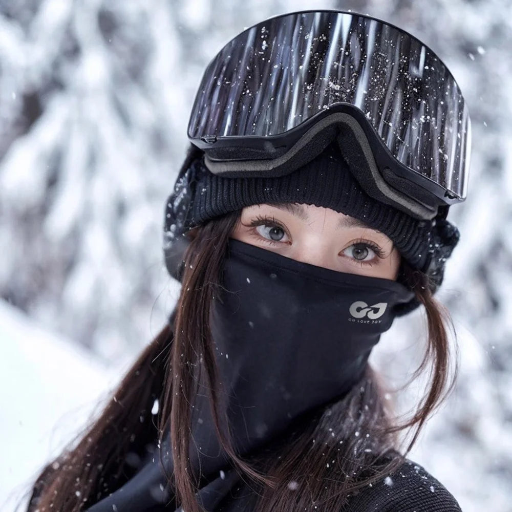GOLOVEJOY DTJ52 Dual Opening Winter Ski Face Mask Quick-Dry Windproof Warm Headgear for Outdoor Cycling - 4