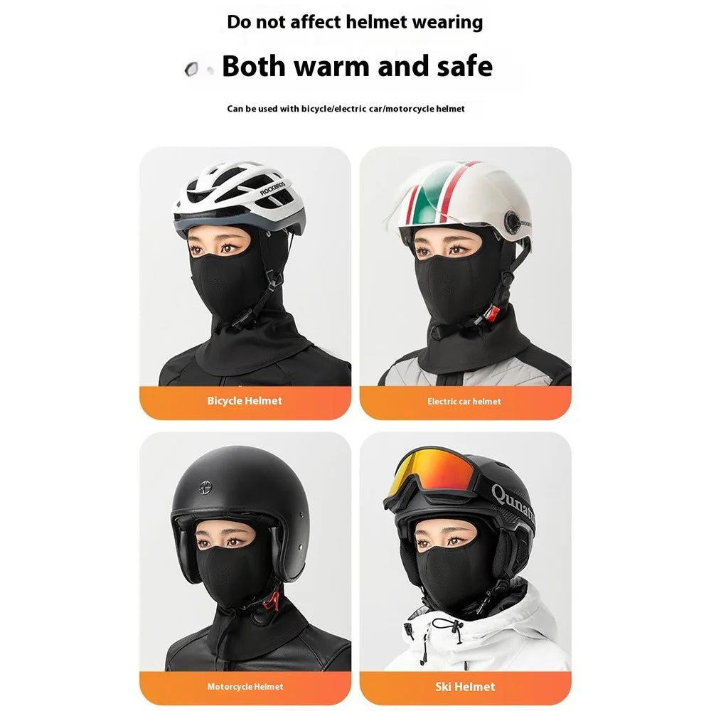 ROCKBROS 13230051 / YPP106 Winter Motorcycle Cycling Headgear Mask Outdoor Warm Face Neck Cover - 4