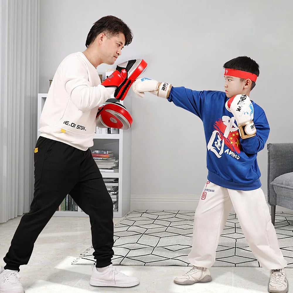 AIBEIJIAN 1Pc Boxing Pads for Children, and Adults, Curved Muay Thai Punching Pad - 6