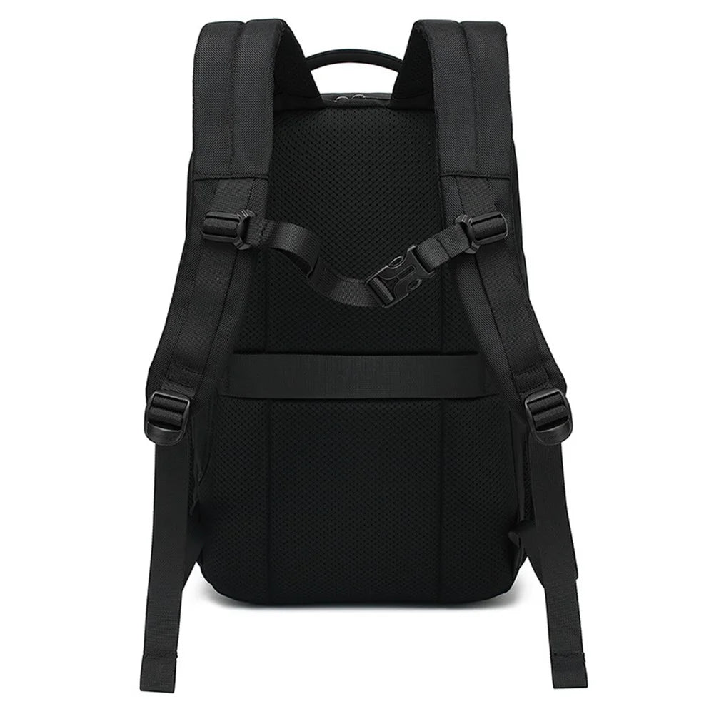 COOLBELL CB-8273 Men Business Travel Backpack Anti-Splash Large Capacity Laptop Dual Shoulder Bag - Black - 2