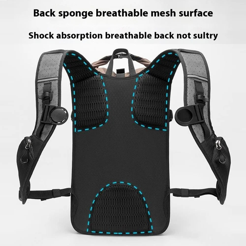 ROCKBROS 30170020 / H38 2 in 1 Cycling Backpack Outdoor Travel Waterproof Polyester Hiking Sports Daypack - 5