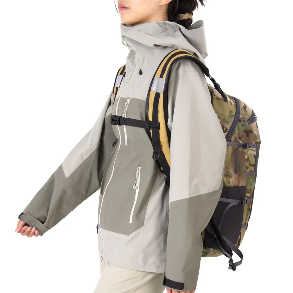 Quick Release Shoulder Strap Multipurpose Adjustable Length Shoulder Strap with Chest Buckle - Khaki - 6