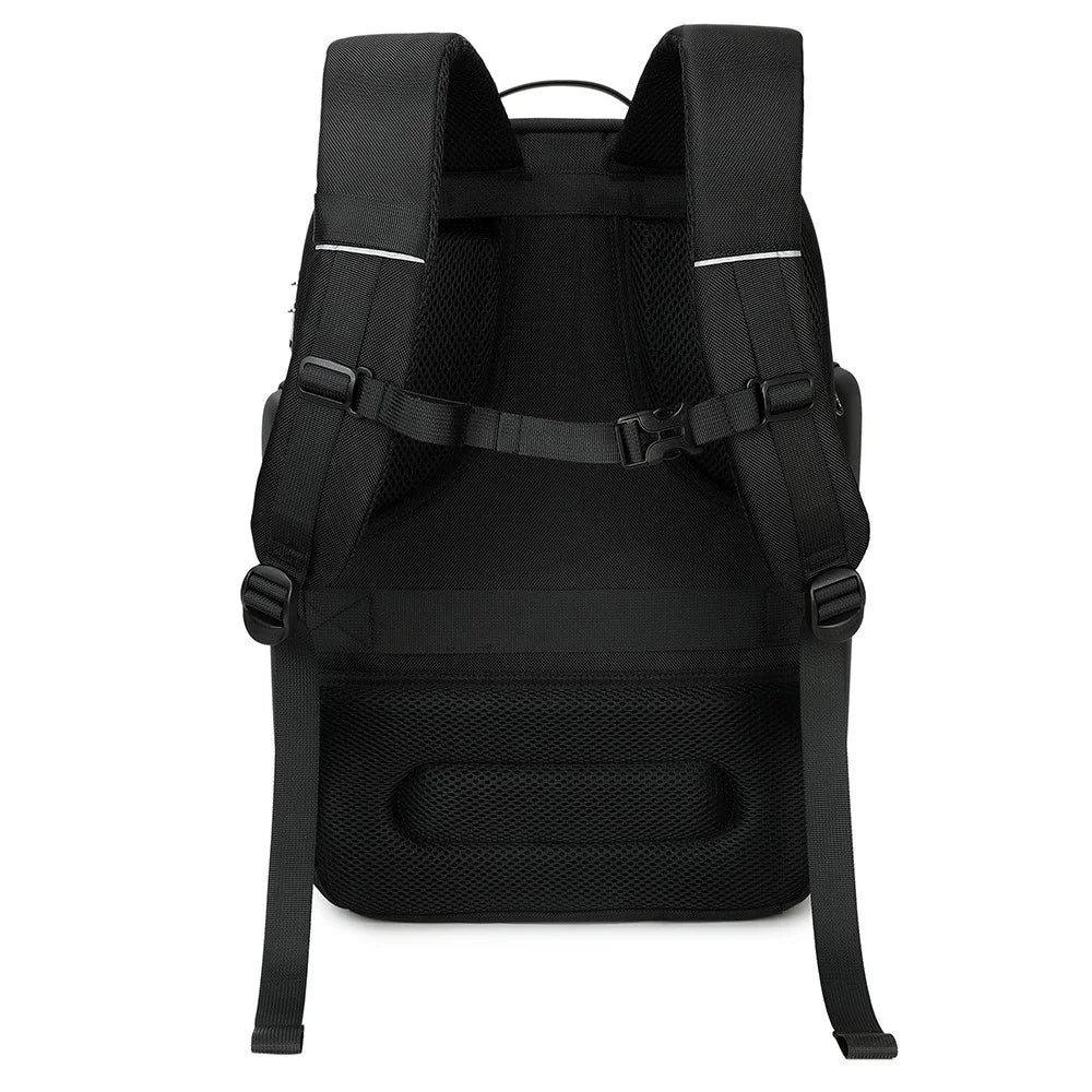 COOLBELL CB-8306 15.6 Inch Laptop Backpack Large Capacity Waterproof Business Travel Dual Shoulder Bag - Black - 3