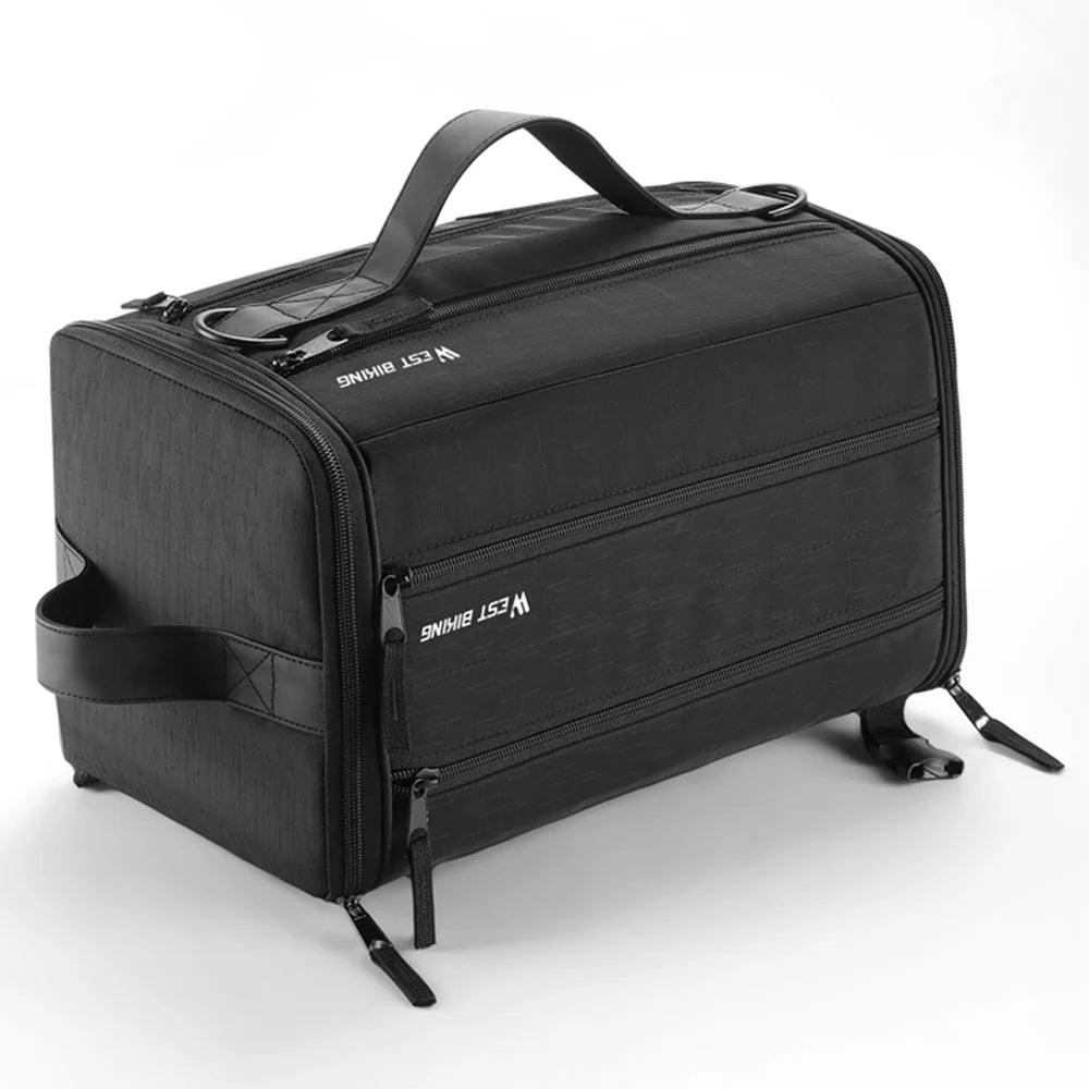 WEST BIKING YP0707401 22L Wet and Dry Separation Cycling Helmet Storage Crossbody Bag with Shoe Compartment - 2