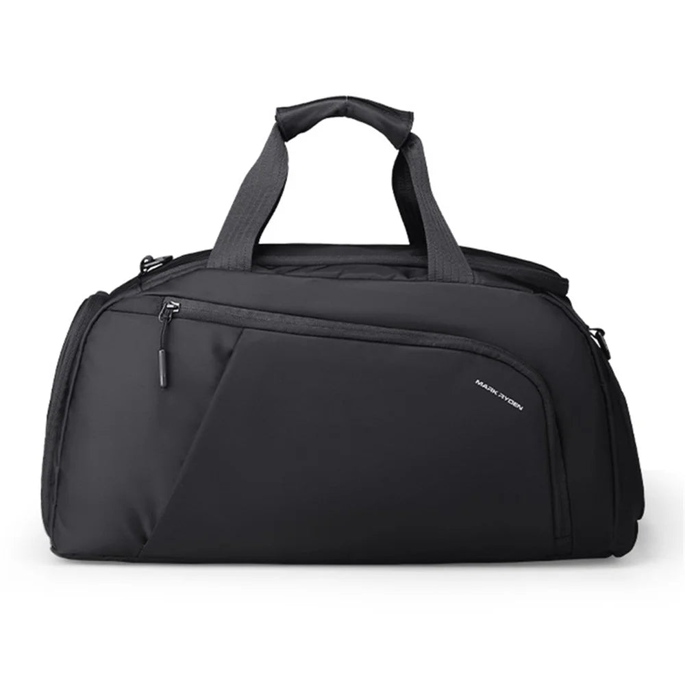 MARK RYDEN MR5226 30L Large Capacity Gym Bag Duffel Bag with Shoulder Strap for Sports / Travel - Black - 2