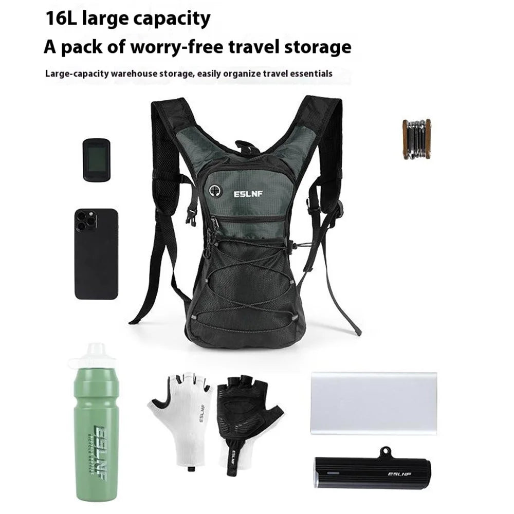 ESLNF Outdoor Cycling Hiking Backpack Waterproof Large Capacity Hydration Pack - 3