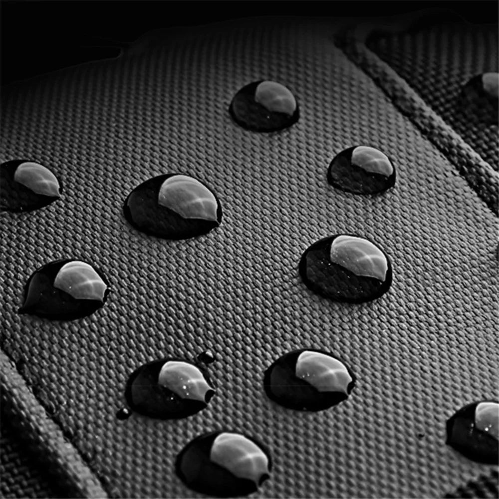 OZUKO 9334 Oxford Cloth USB Port Men's Chest Bag Travel Crossbody Bag Daypack - Black - 2