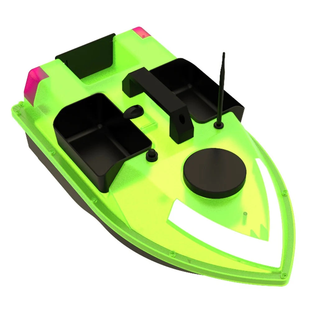 D20 3 Bait Slot GPS Positioning Automatic Return Fishing Bait Boat 600m Remote Control, with Light (CE Certified) - EU Plug - 1