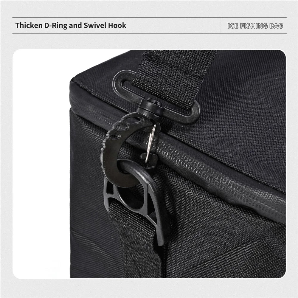 LEO 28248 Fishing Pole Tote Single Shoulder Bag 1000D Polyester Fishing Rod Carrying Bag - 7