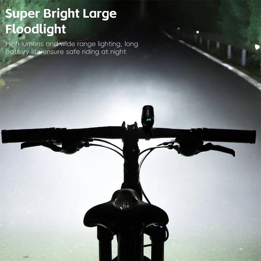 WEST BIKING YP0701444 800LM Bright Bicycle Headlight Aluminum Alloy Bike Front Light (CE Certified) - Black - 5