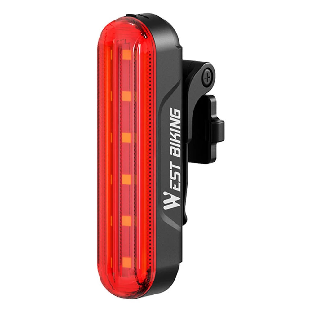WEST BIKING LD80-s Brake Sensor Style Bike Rear Lamp Bicycle Smart Brake Taillight 3 Modes Warning Light - 2