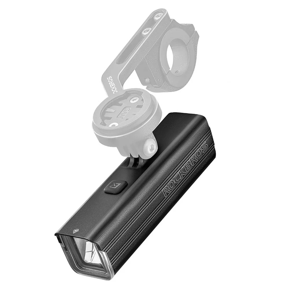 ROCKBROS RHL1500D Bicycle Front Light 5000mAh MTB Headlight Road Bike Night Lights Cycling Equipment - 1
