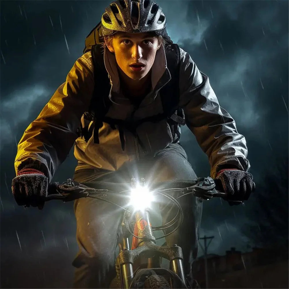 ROCKBROS RHL1500D Bicycle Front Light 5000mAh MTB Headlight Road Bike Night Lights Cycling Equipment - 5