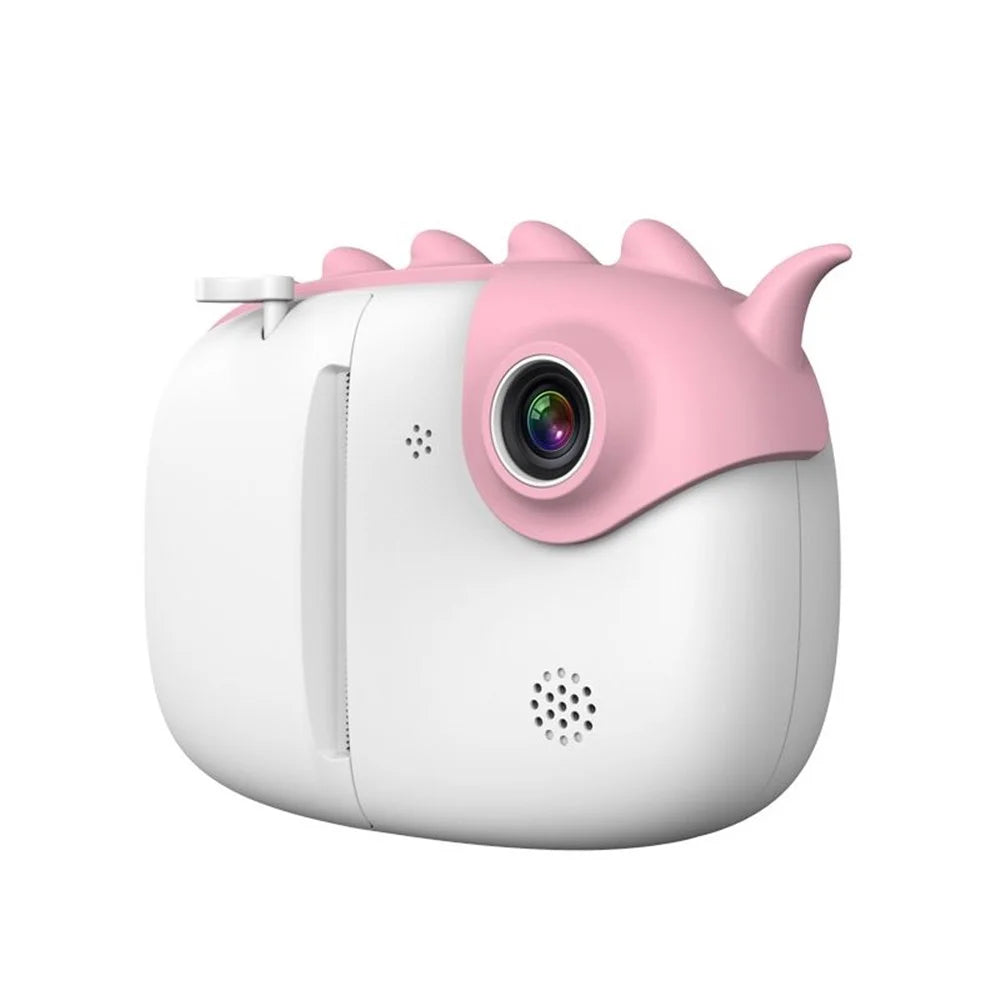 A6 Kids Camera 3.0 inch Screen Display with Front Rear Dual Cameras - Pink - 2