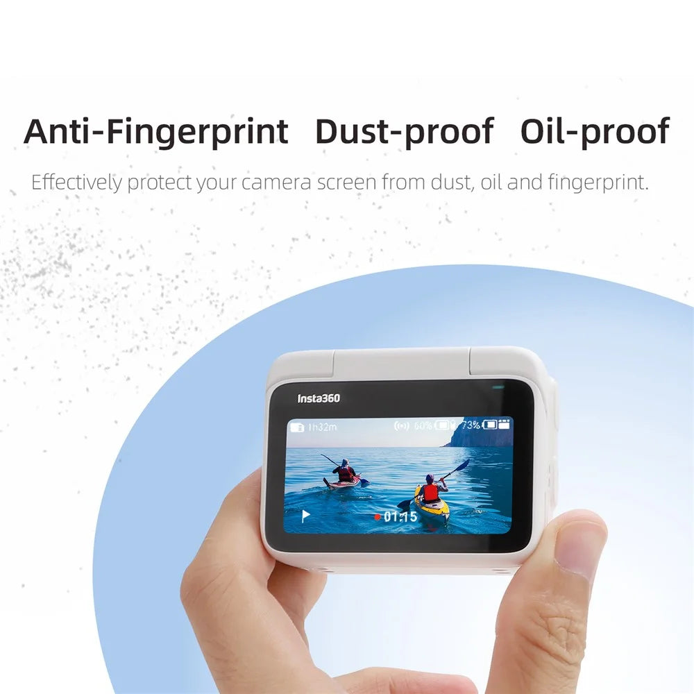 SUNNYLIFE G3S-BHM829 2Pcs for Insta360 GO 3 / GO 3S Camera Screen Protector Tempered Glass Film - 3
