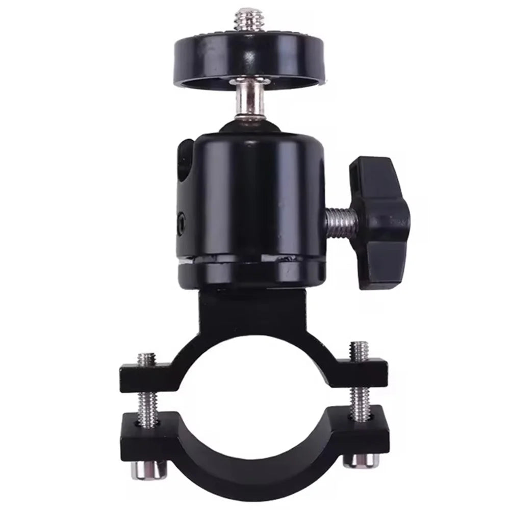 X029 Bicycle Action Camera Holder Aluminum Alloy Rotatable Bike Handlebar Camera Mount Adapter - 2