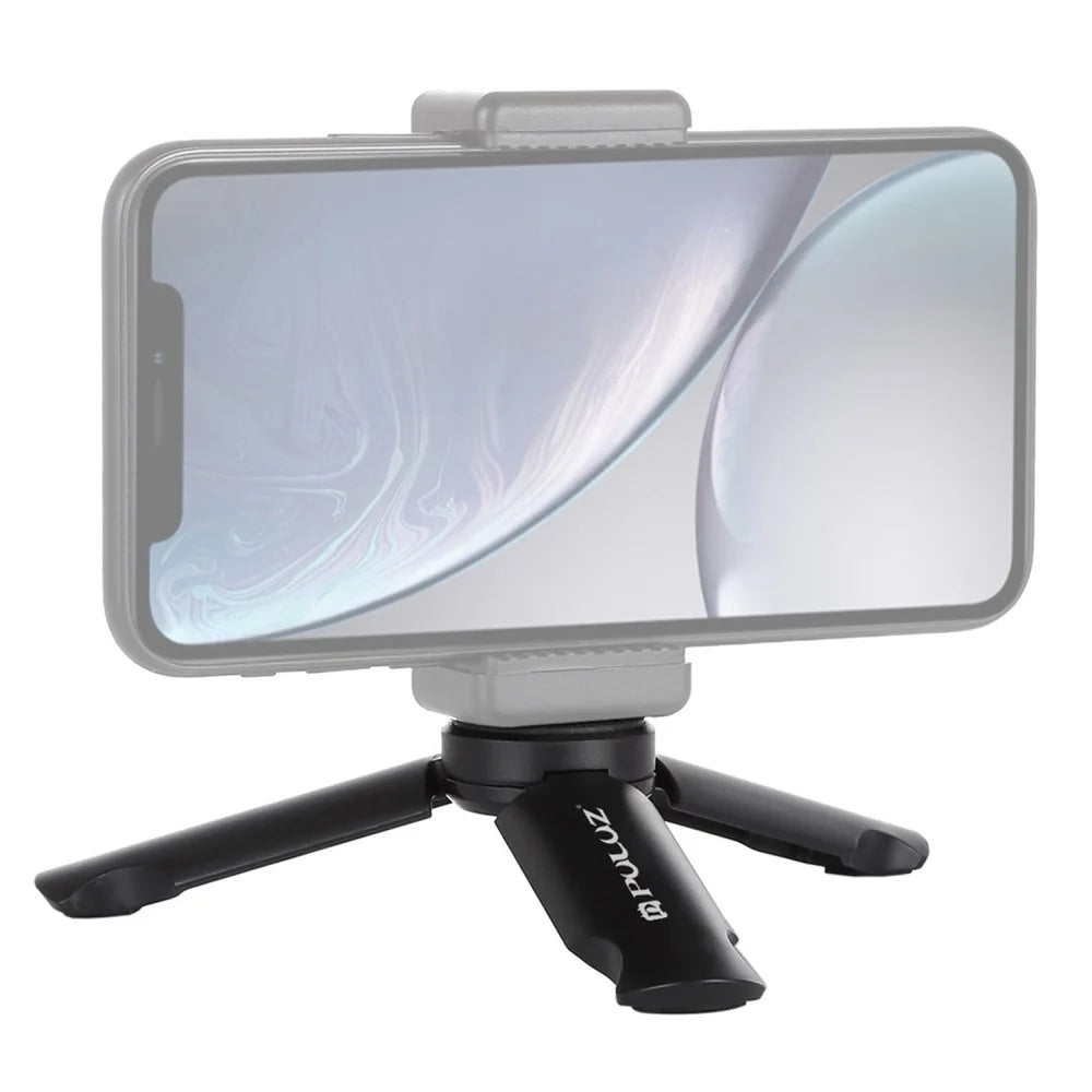 PULUZ PU372 For DJI Osmo Action Series / Smartphone Folding Tripod Portable Desktop Stand - 1