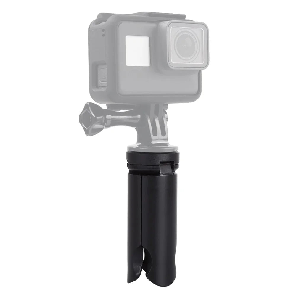 PULUZ PU373 For DJI Osmo Action Series / Smartphone Folding Mini Tripod with Universal Phone Clamp - 3