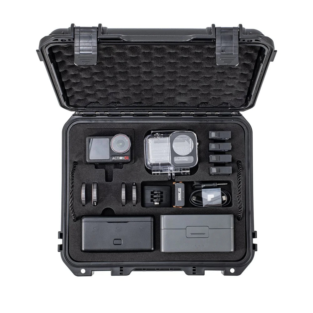 STARTRC 1151770 For DJI Osmo Action 5 Pro Waterproof PP Carrying Case Camera Tote Storage Box - 5