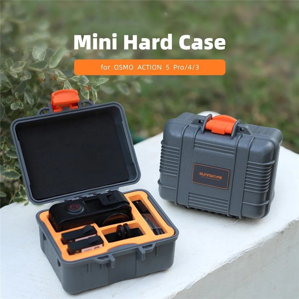 SUNNYLIFE AQX-18 Shockproof Box for DJI Osmo Action 5 Pro / 4 / 3 Hard Shell Waterproof Storage Case - 3