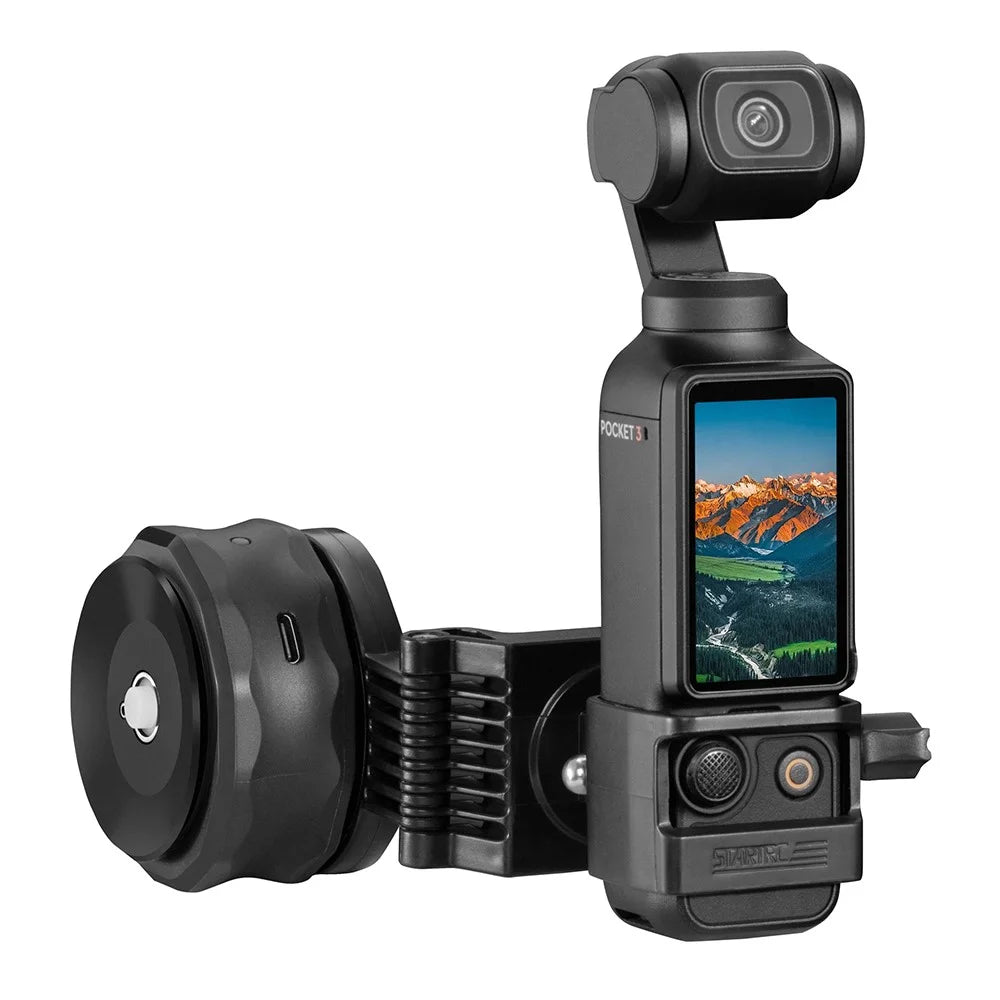 STARTRC 12180048 Universal Electric Magnetic Vacuum Suction Cup Mount Adapter for Action Cameras  /  Phones - 2