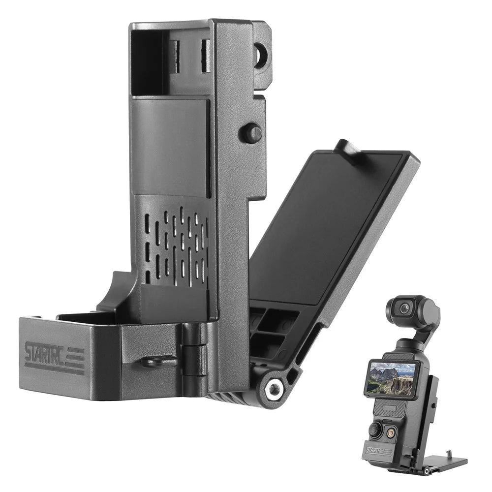 STARTRC 12150099 For DJI Osmo Pocket 3 Magnetic Mount Bracket Foldable 180° Adjustable Camera Stand - 1