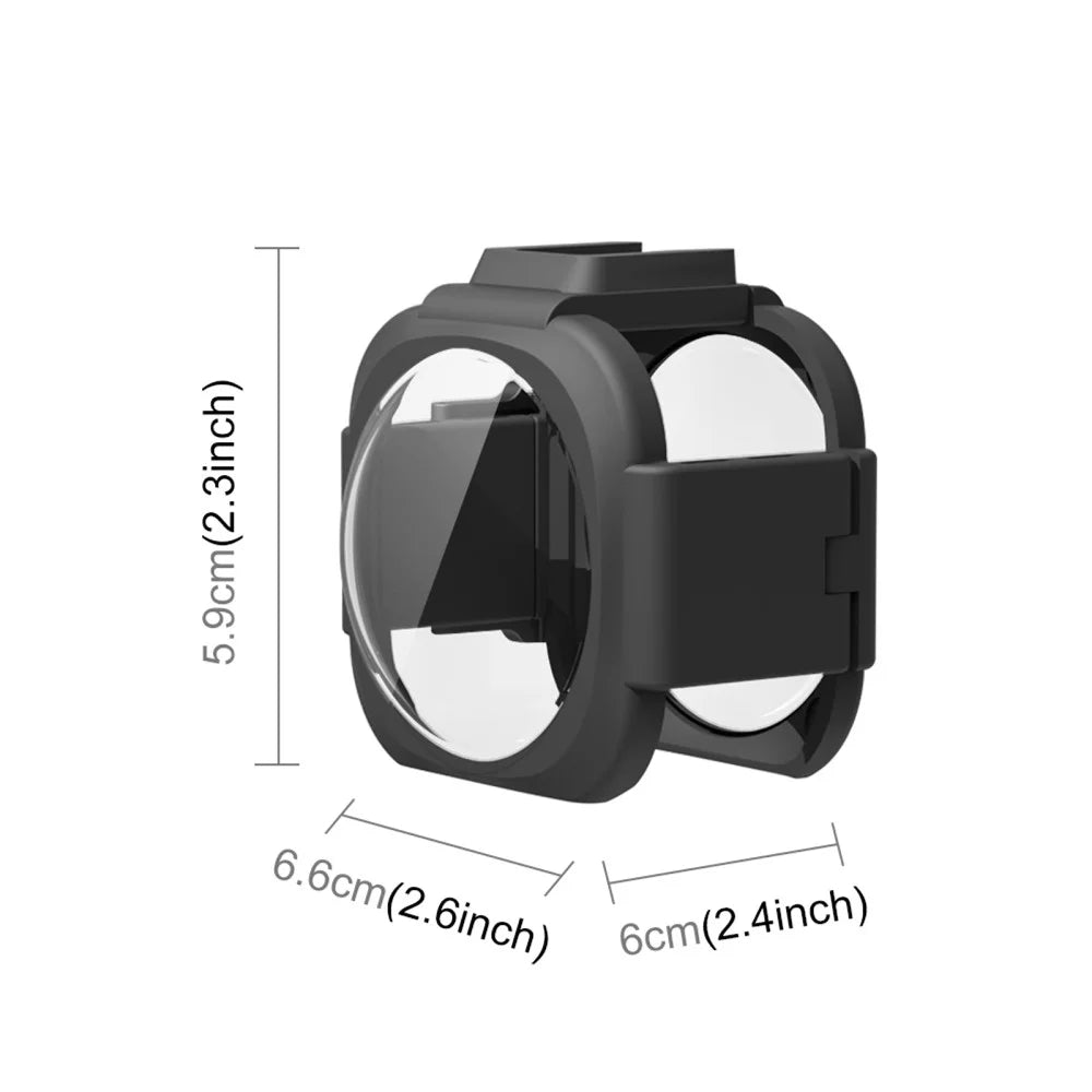 PULUZ PU599B For Insta360 ONE RS 1-Inch 360 Edition Lens Protector High Transparency Shockproof PC Lens Cover - 6