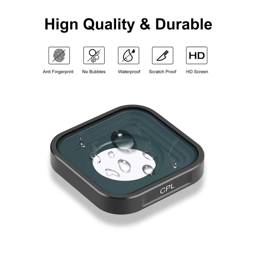 PULUZ PU924 CPL Filter for GoPro HERO11 Black  /  HERO11 Black Mini  /  HERO10 Black  /  HERO9 Black Optical Glass Camera Lens Filter - 2