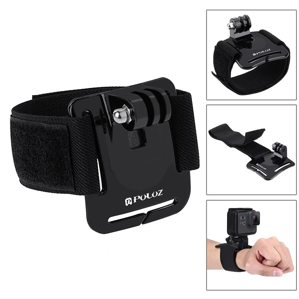 PULUZ PKT10 45 in 1 Kit for GoPro Action Camera Large Storage Case Chest Mount Head Strap Floating Handle Set - 5