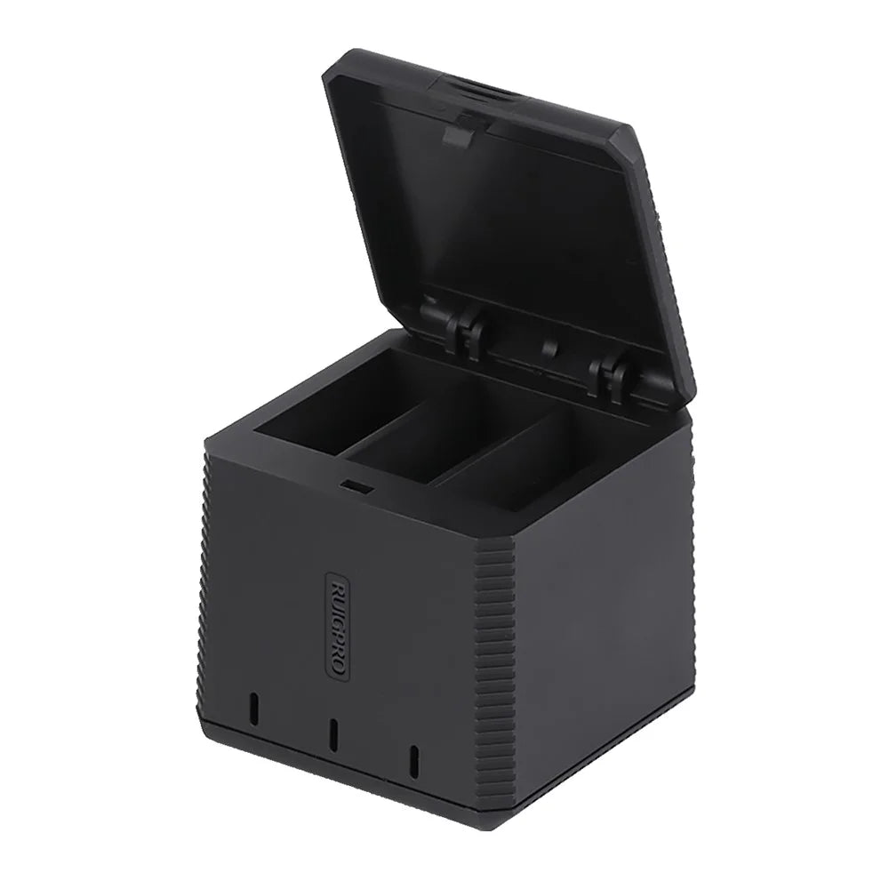 RUIGPRO AT1160 Battery Charger Kit Battery Storage Box for Gopro Hero9 Black - 2