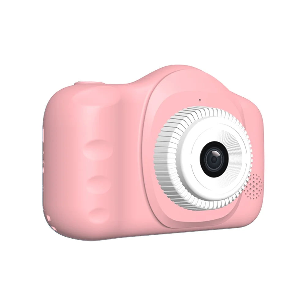 X600 3.5-inch Large Screen Kids Camera 1080P Digital Video Camera Educational Toys (without TF Card) - Pink - 2