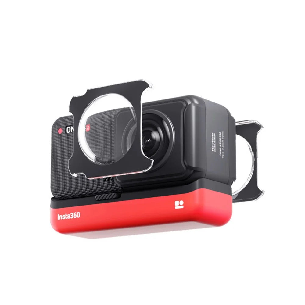 Lens Guard Hard PC Protection Cover for Insta360 ONE RS/R Camera Accessories - 2