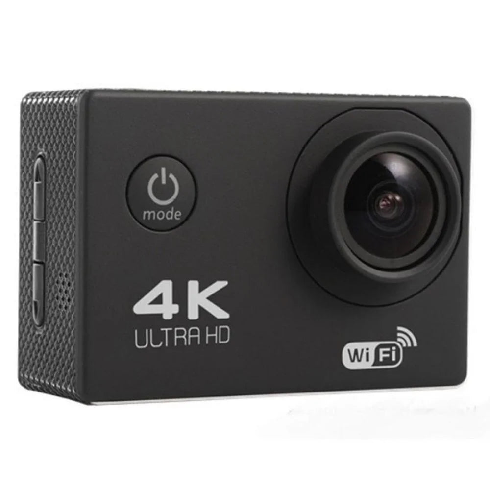 SJ4000 SD3H-2 4K 30FPS WiFi Action Camera Ultra HD Extreme Sports DV Camera with Waterproof Case - Black - 2