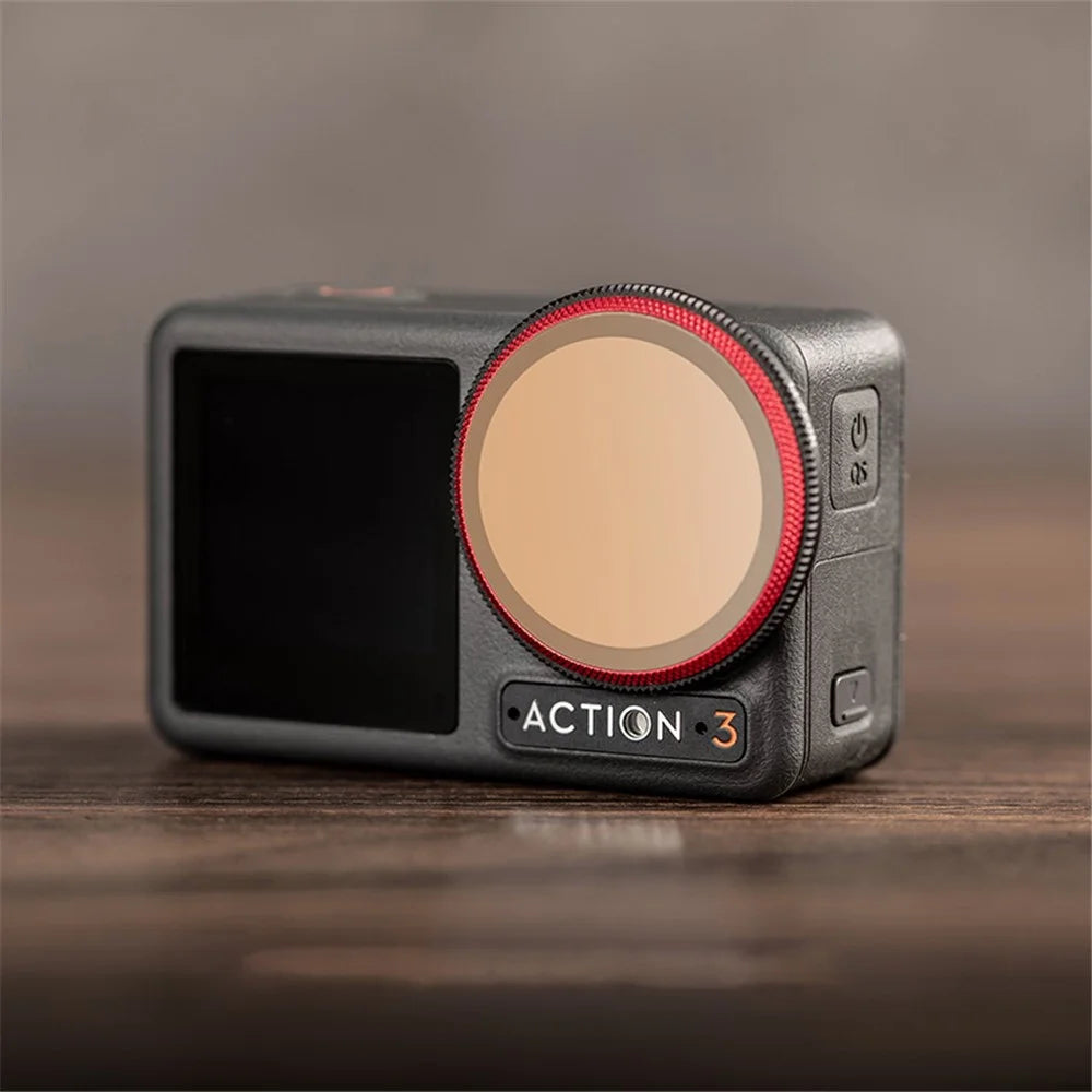 PGYTECH P-32C-010 Anti-Scratch UV Filters for DJI Osmo Action 3 Camera Multi-Layer Coated Filters Waterproof Oil-Proof Lens Filters (Professional Edition) - 3