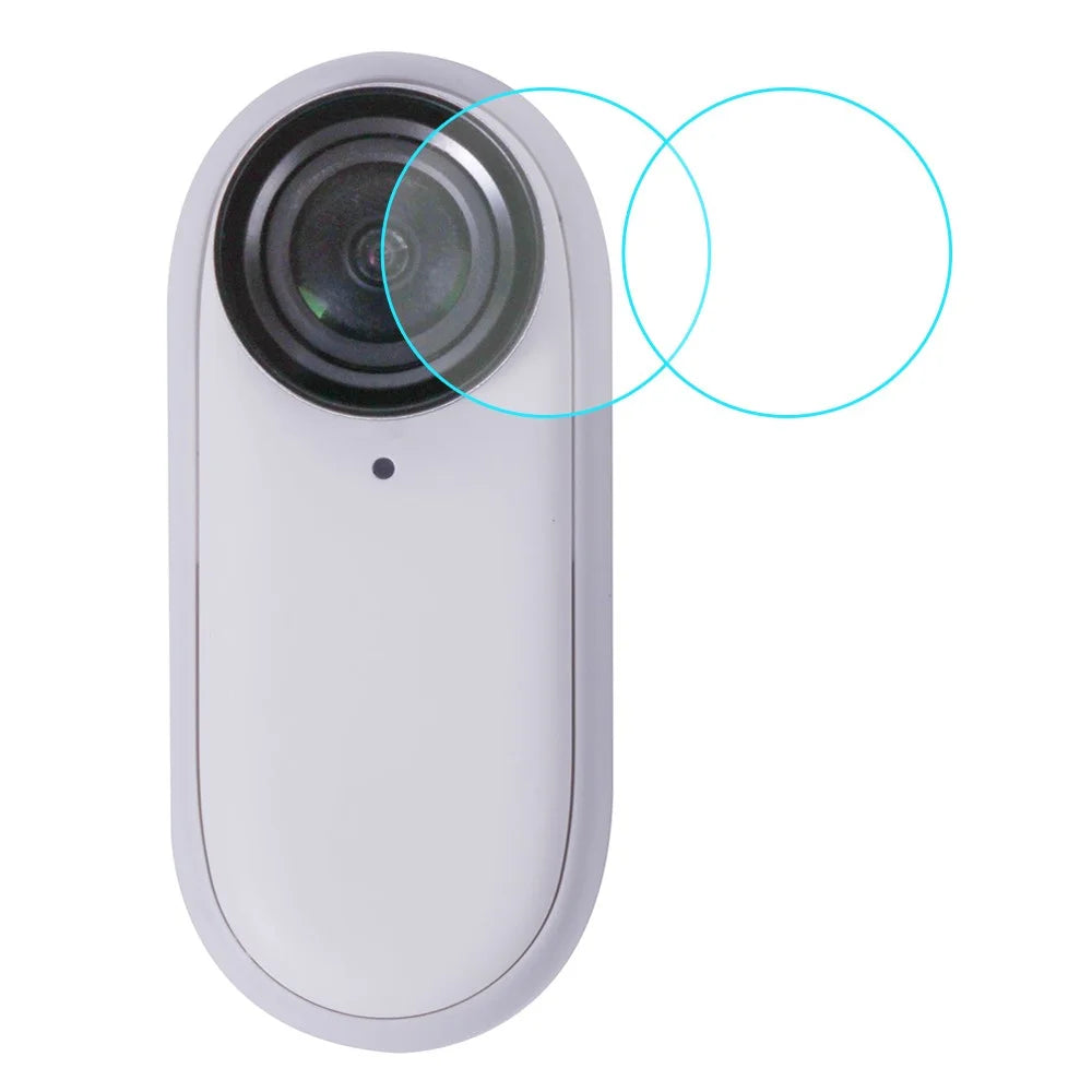 SUNNYLIFE IST-GHM653 2Pcs Lens Protector for Insta360 GO 3 / GO 2 , Tempered Glass Camera Lens Guard Film - 1