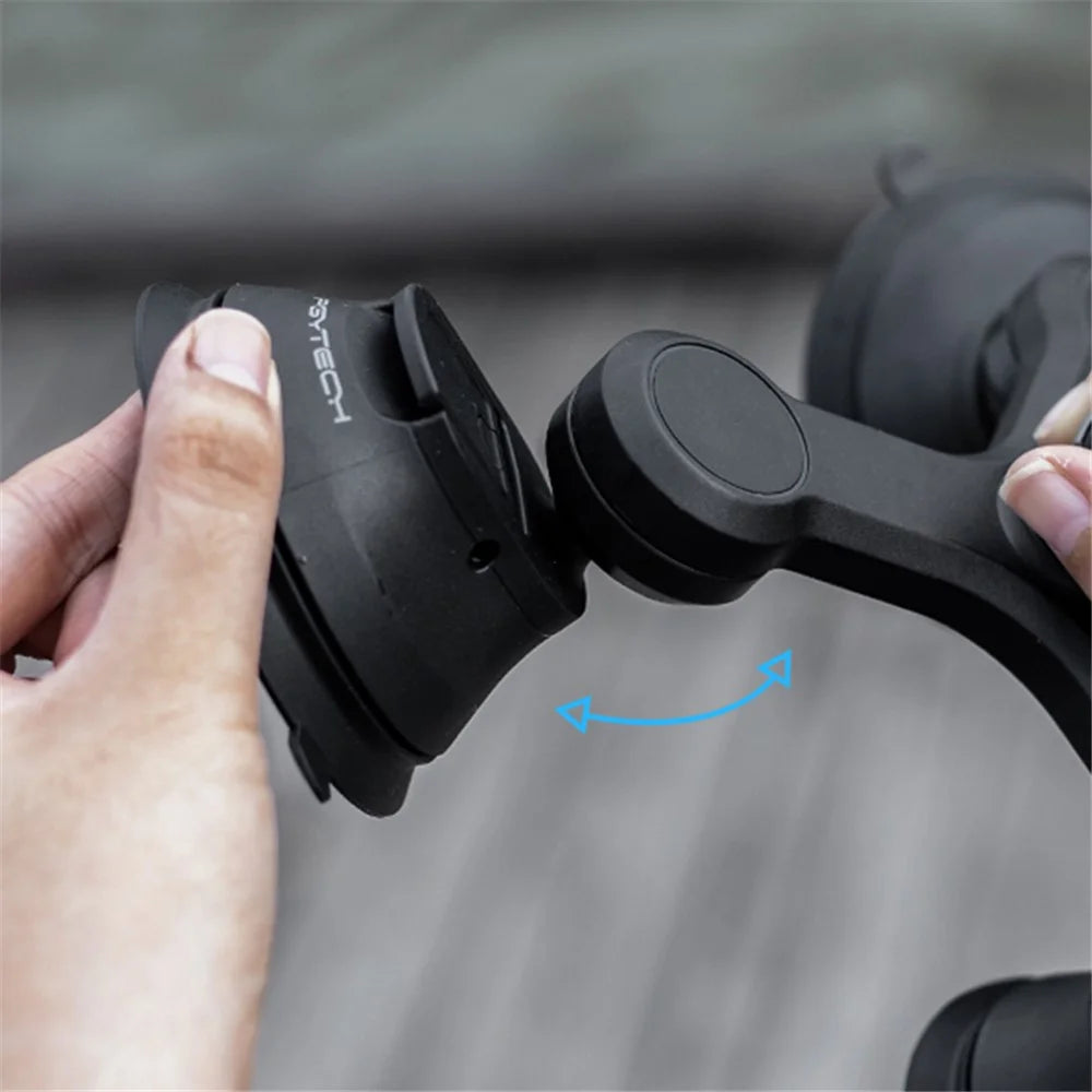 PGYTECH P-GM-224 CapLock Triple Suction Cup Bracket Mount with Ball Head for GoPro  /  Go3  /  Action 4  /  Mobile Phone - 3
