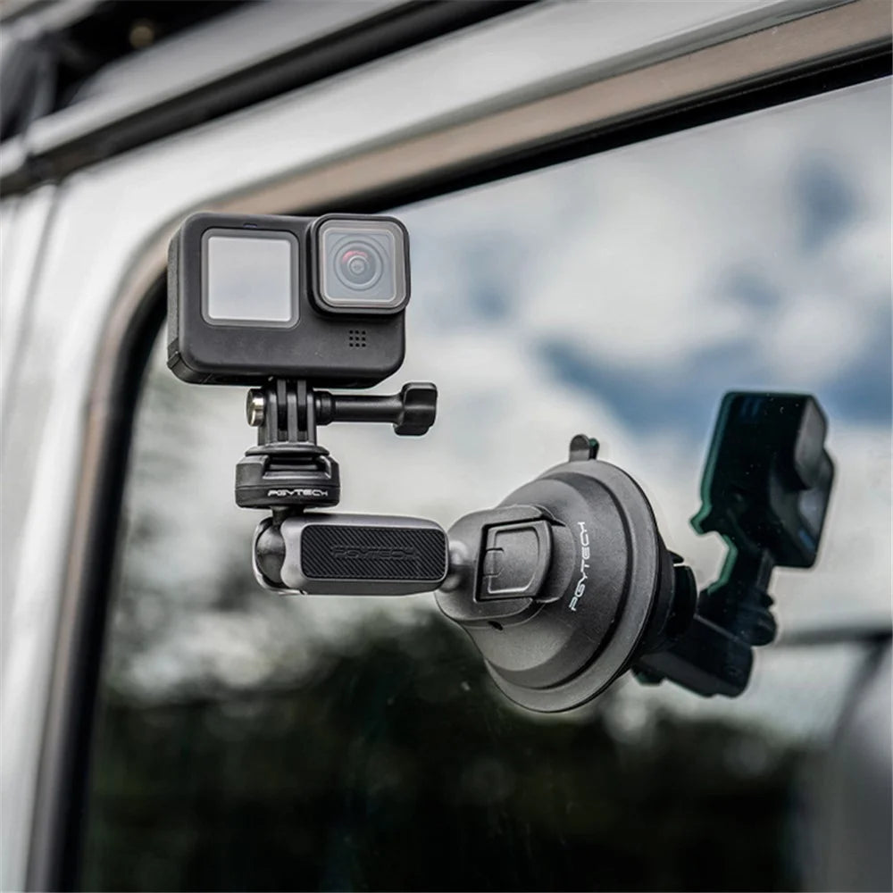 PGYTECH P-GM-223 CapLock Sports Camera Suction Mount Car Windshield Window Bracket Holder for GoPro  /  DJI - 3