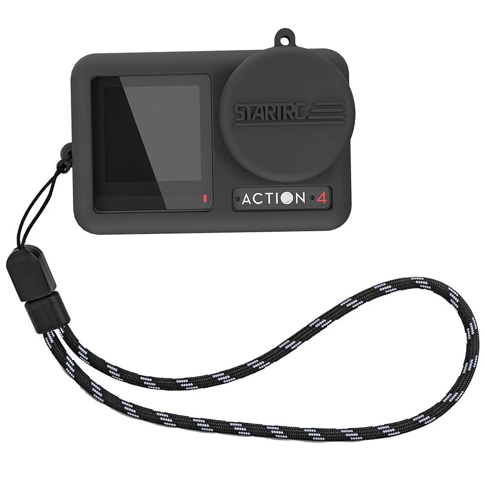 STARTRC 1127805 For DJI Osmo Action 4 / 3 Anti-Scratch Camera Protector Sleeve Silicone Case Cover - 6
