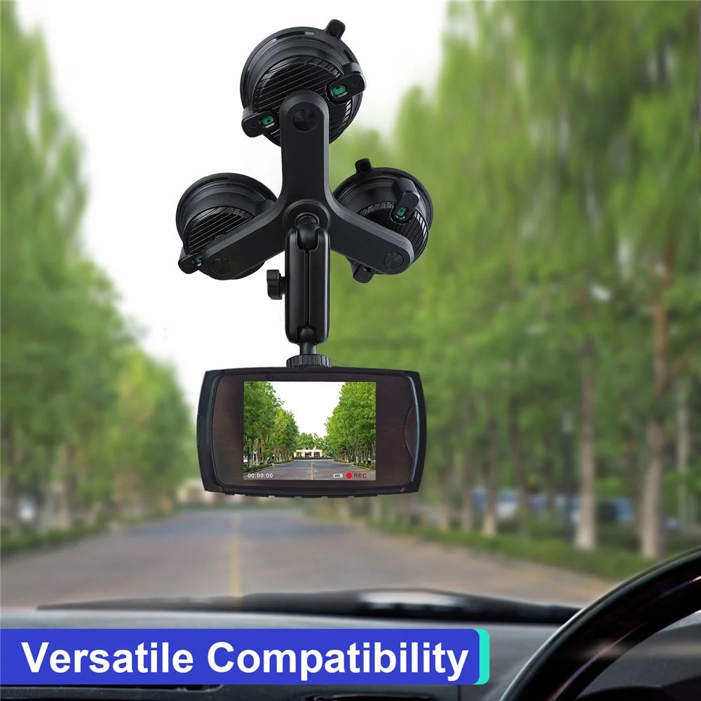 K01-3 Suction Cup Mount Action Camera Shooting Bracket Car Camera Support Stand - 6