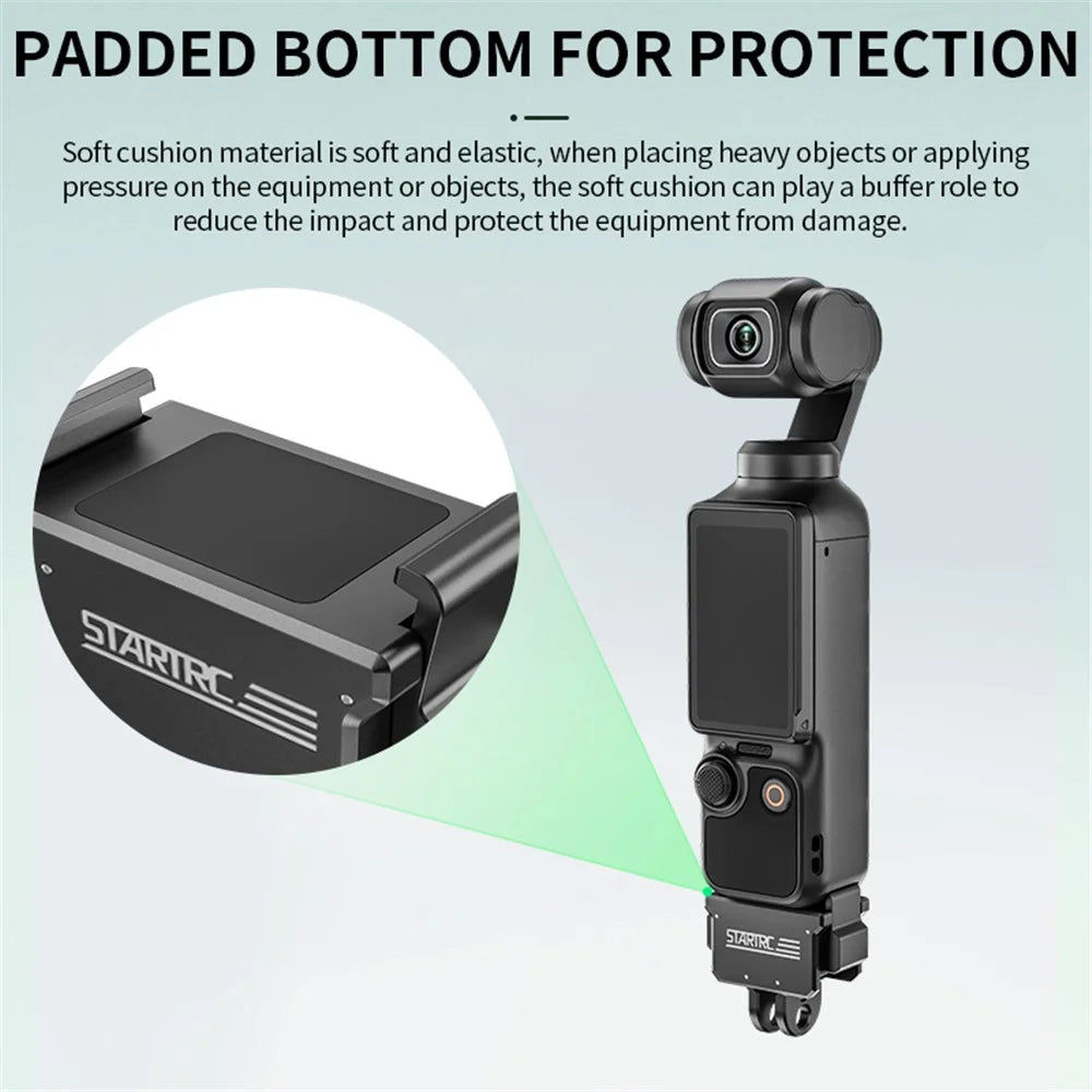 STARTRC 1138603 For DJI Osmo Pocket 3 Sports Camera Magnetic Quick-Mount Adapter Connector - 6